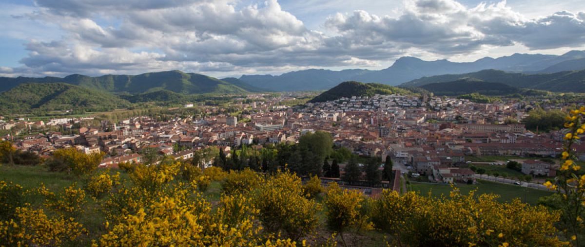 Volcán Montsacopa desde Olot